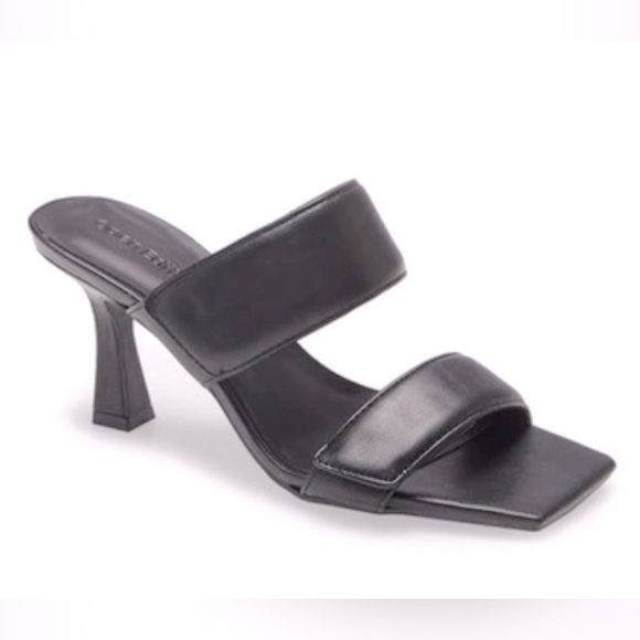 Open Edit Quincy Sandal in black - Picture 2 of 16
